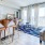 Open space living area with natural lighting
